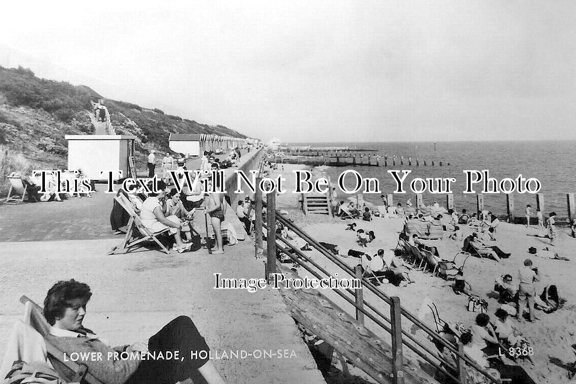 ES 6196 - Lower Promenade, Holland On Sea, Essex 1962