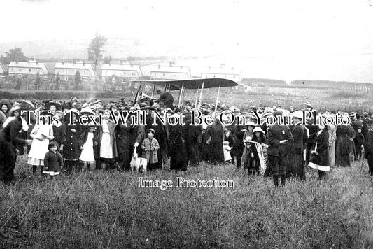 ES 6256 - First Aeroplane To Visit Saffron Walden, Essex 1913