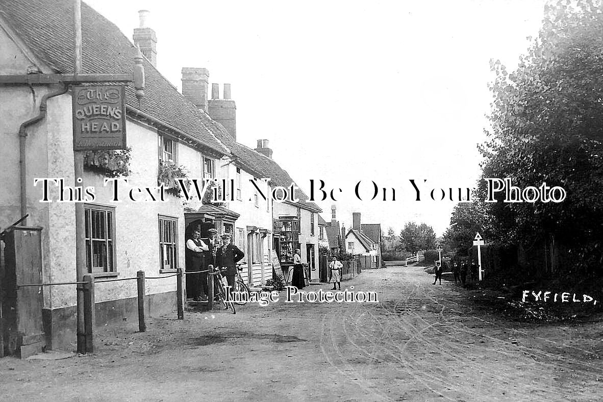 ES 6281 - The Queens Head Pub, Fyfield, Essex