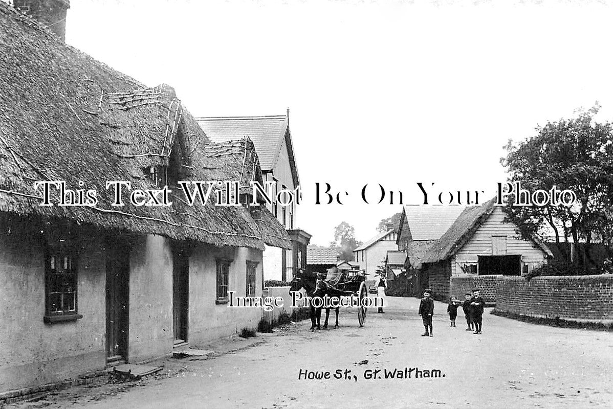 ES 6292 - Howe Street, Great Waltham, Essex c1910