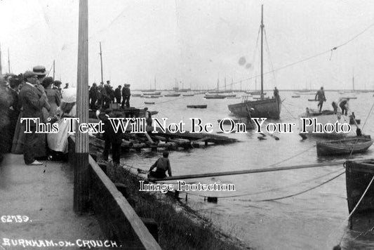 ES 631 - Launch Of Boat, The Harbour, Burnham On Crouch, Essex