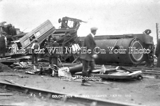 ES 6318 - Colchester Railway Disaster Crash, Essex 1913