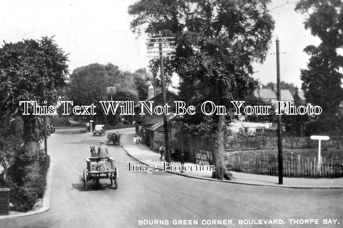 ES 6347 - Bourns Green Corner, Boulevard, Thorpe Bay, Essex c1926