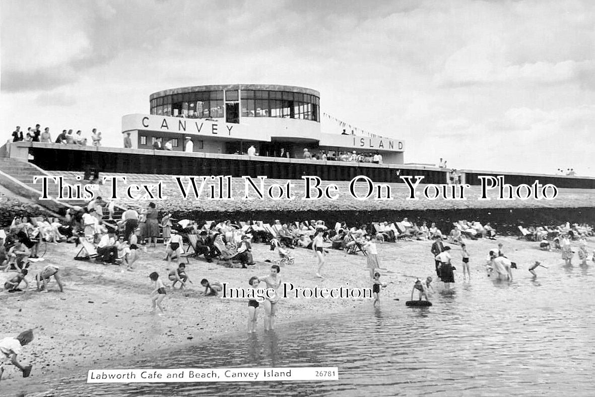 ES 6358 - Labworth Cafe & Beach, Canvey Island, Essex