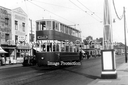 ES 723 - Tram, Southend On Sea, Essex c1939