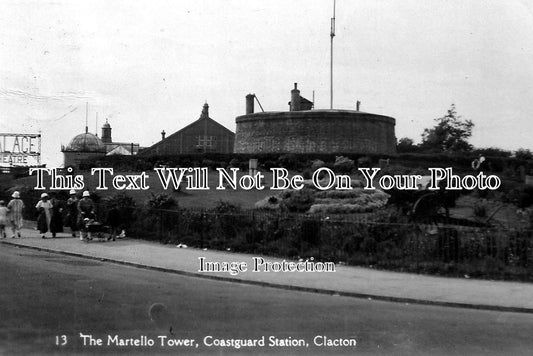 ES 765 - The Martello Tower, Coastguard Station, Clacton On Sea, Essex