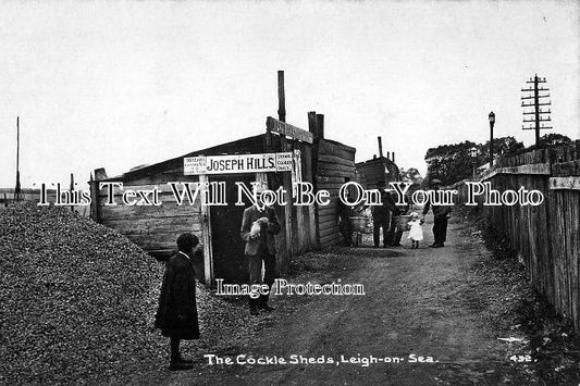 ES 789 - The Cockle Sheds, Leigh On Sea, Essex c1913