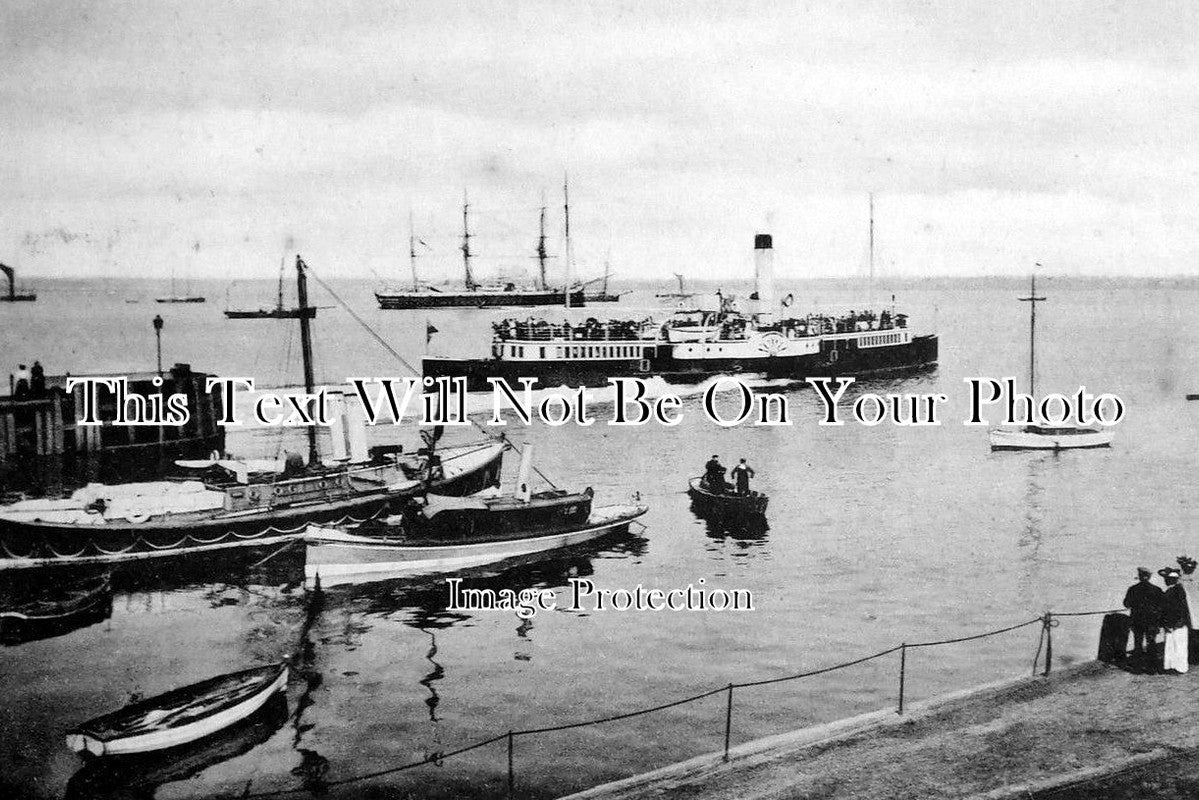 ES 793 - S.S Norfolk, Harwich Pier, Essex c1904