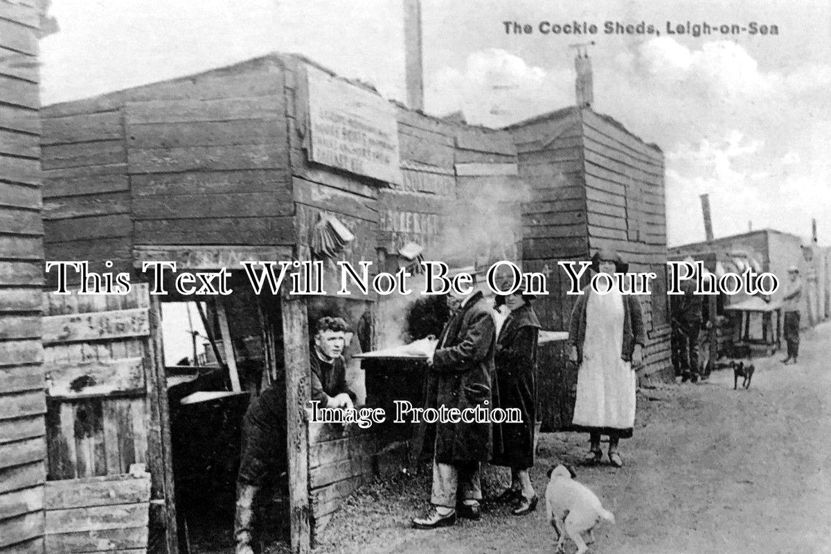 ES 814 - The Cockle Sheds, Leigh On Sea, Essex c1929