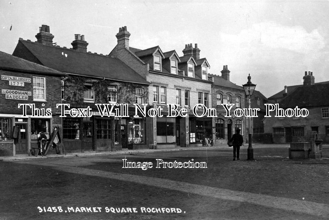 ES 919 - Market Square, Rochford, Essex c1914