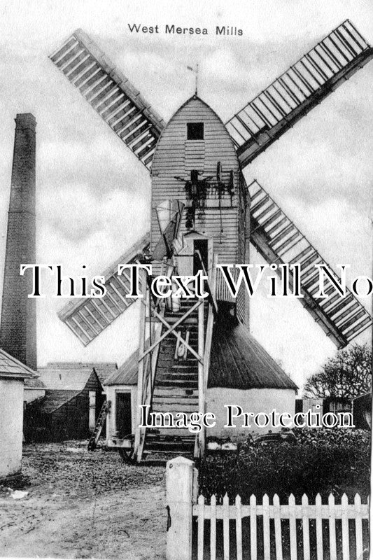 ES 930 - Windmill, West Mersea Mill, Essex c1906