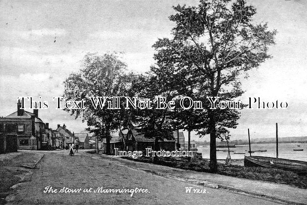 ES 941 - The Stour At Manningtree, Essex c1905