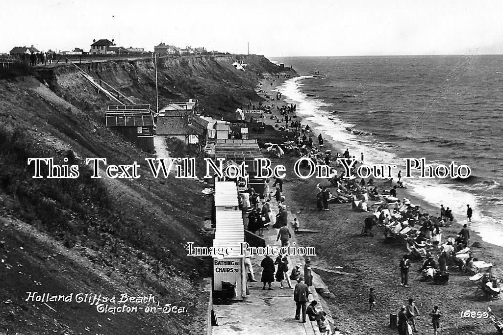 ES 958 - Holland Cliffs & Beach, Holland On Sea, Essex