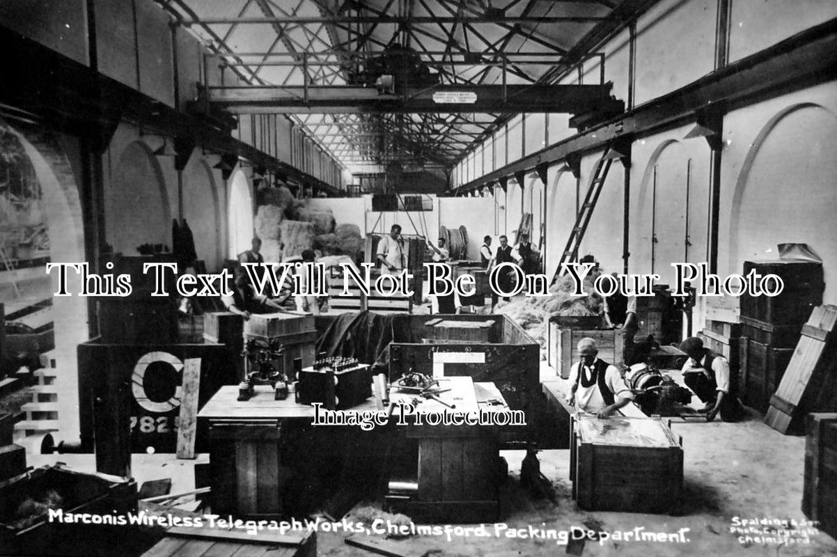 ES 966 - Marconi Wireless Telegraph Works, Chelmsford, Essex