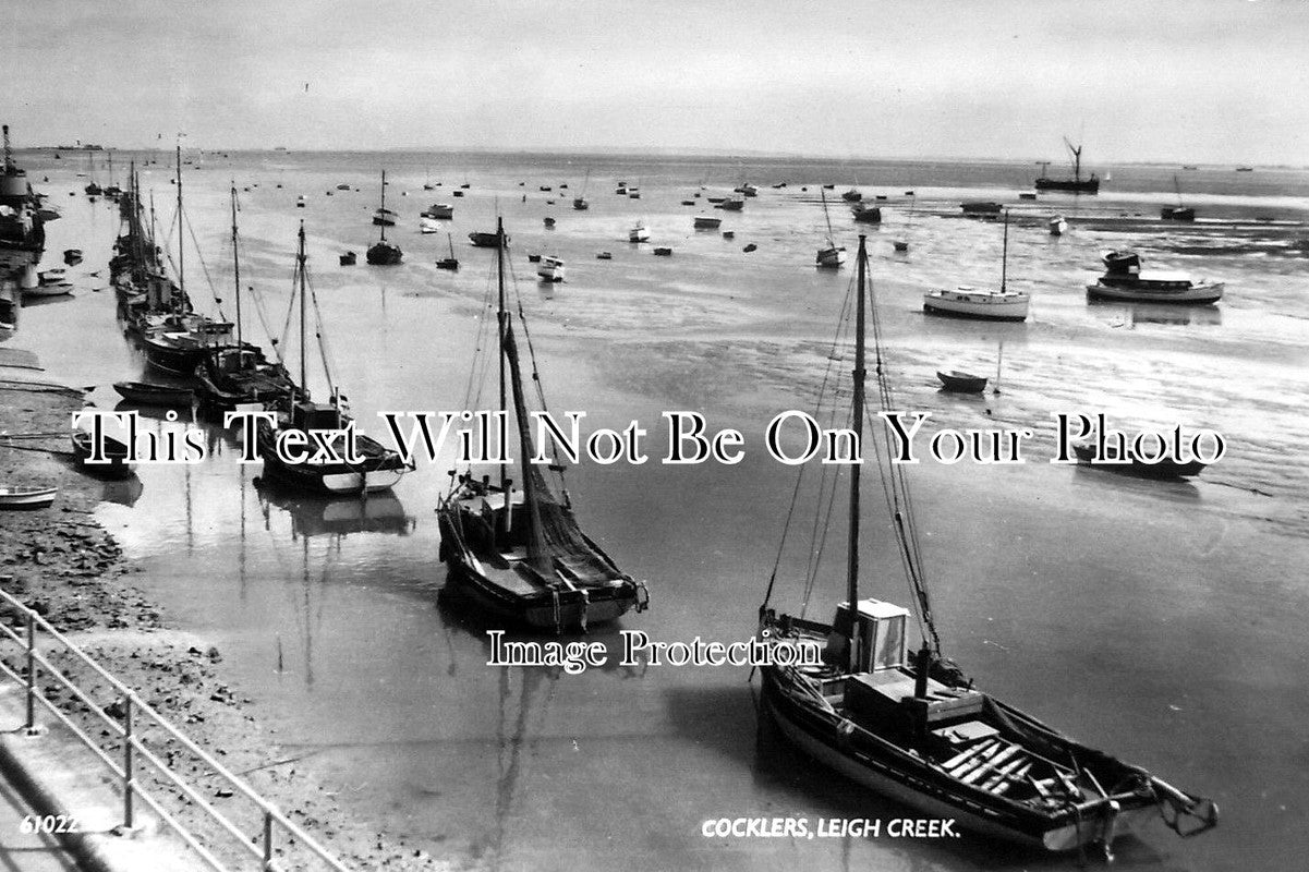 ES 992 - Cockle Boats, The Creek, Leigh-On-Sea, Essex