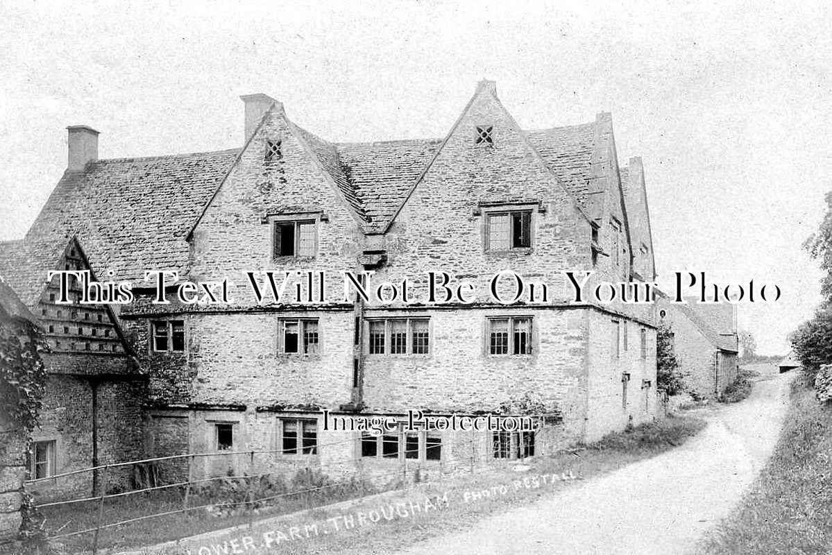 GL 10 - Lower Farm, Througham, Gloucestershire c1908