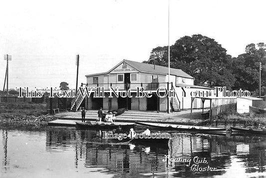 GL 1027 - Rowing Club, Gloucester, Gloucestershire c1913