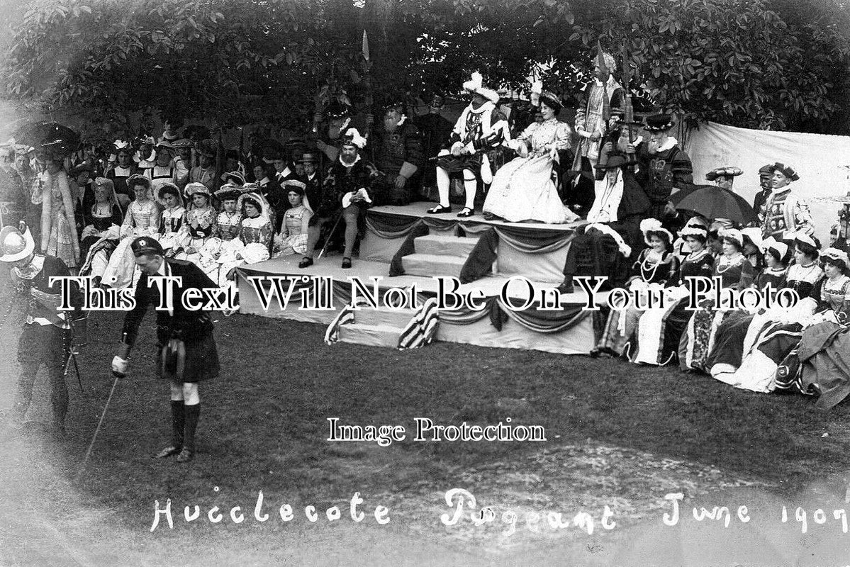 GL 1047 - Hucclecote Pageant, Gloucestershire 1907