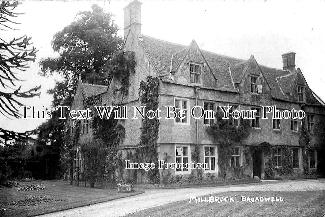 GL 1071 - Millbrook House, Broadwell, Gloucestershire c1917