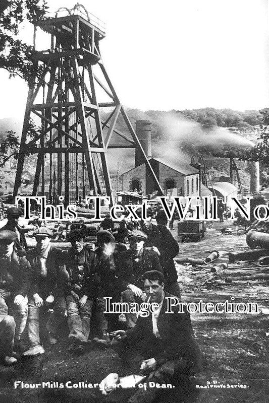 GL 1099 - Flour Mills Colliery, Bream, Gloucestershire c1914