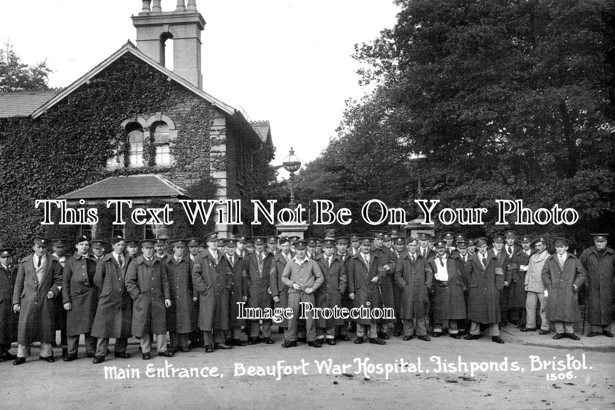 GL 1135 - Beaufort War Hospital Main Entrance, Fishponds, Bristol
