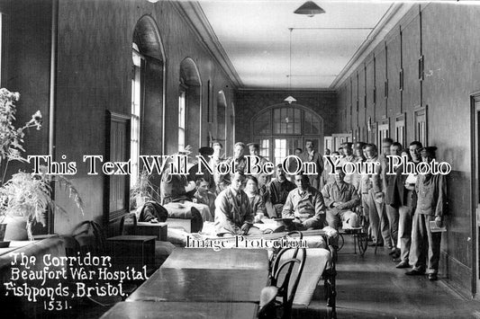 GL 1137 - The Corridor, Beaufort War Hospital, Fishponds, Bristol