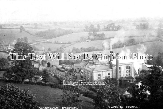 GL 1186 - Wickwar Brewery, Gloucestershire c1910