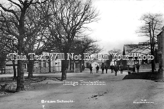 GL 1211 - High Street & Schools, Bream, Gloucestershire c1912
