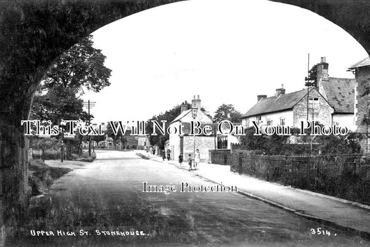 GL 1219 - Upper High Street, Stonehouse, Gloucestershire c1938