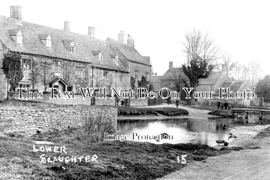GL 1225 - Lower Slaughter, Gloucestershire c1933