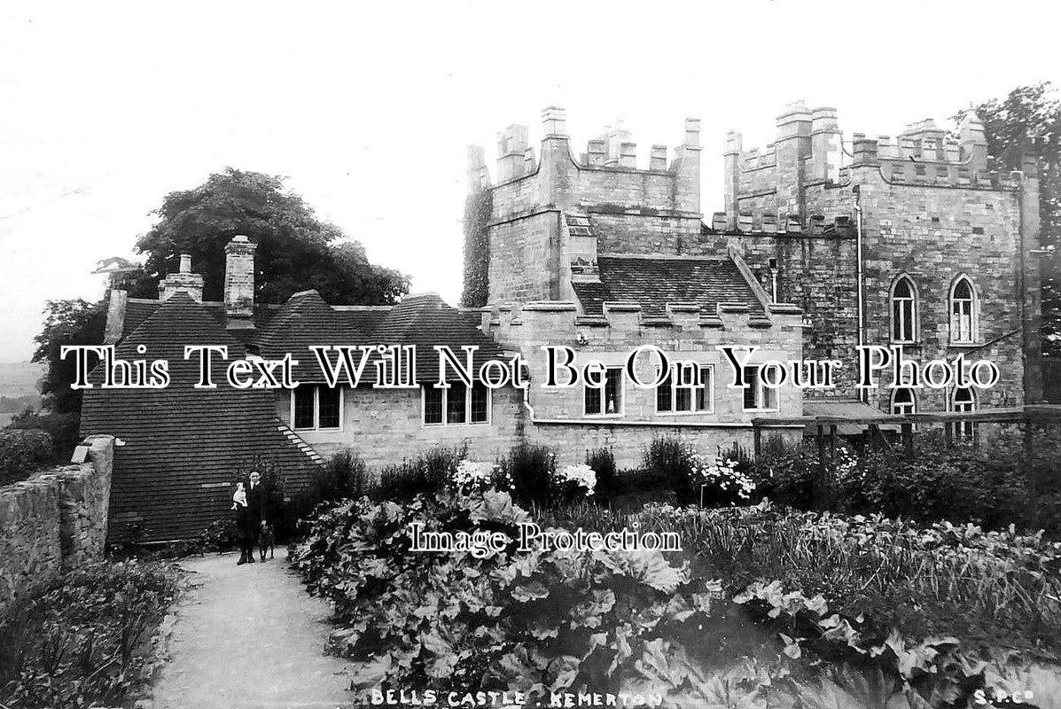 GL 1246 - Bells Castle, Kemberton, Gloucestershire c1917
