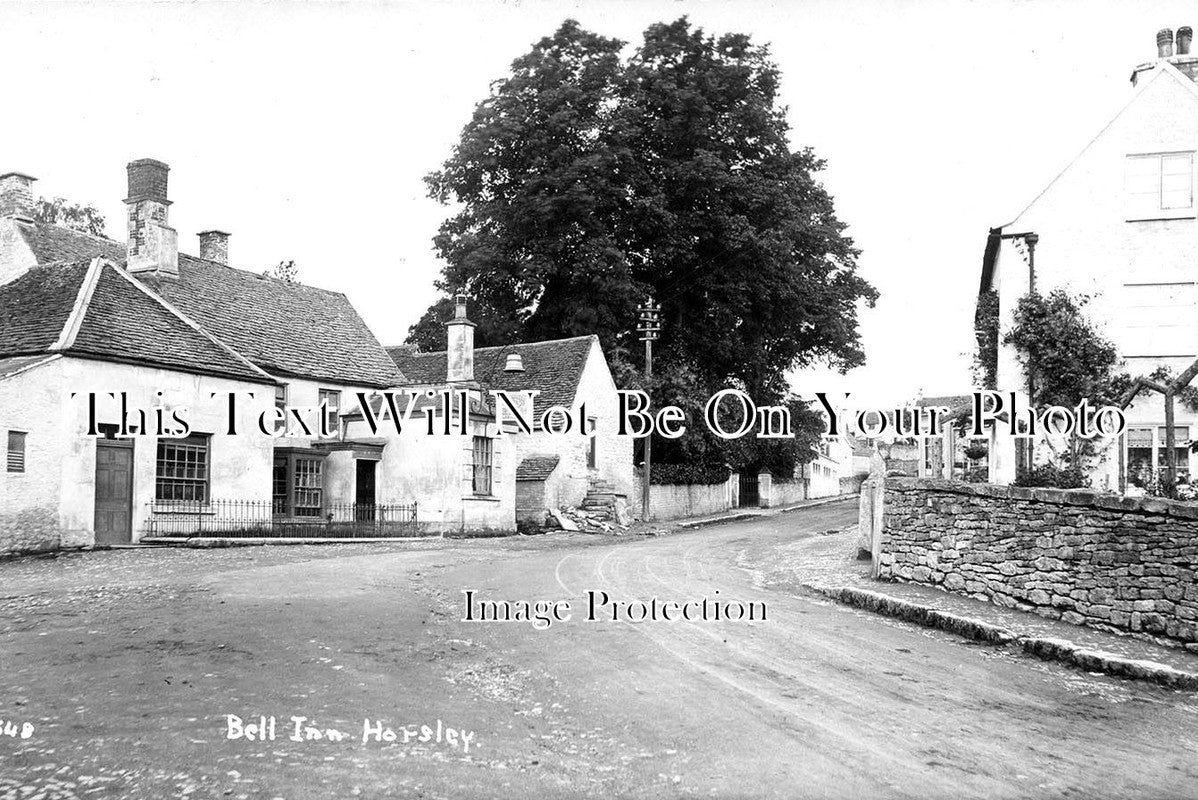 GL 1254 - The Bell Inn, Horsley, Gloucestershire c1912