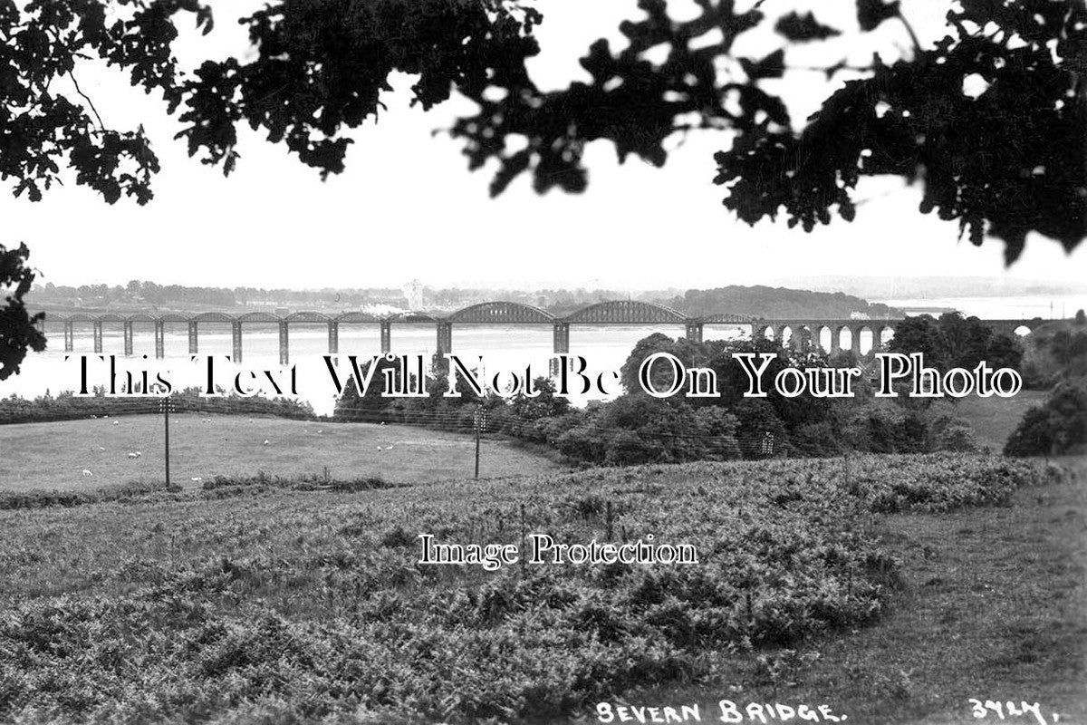 GL 1307 - Severn Railway Bridge, Gloucestershire c1938