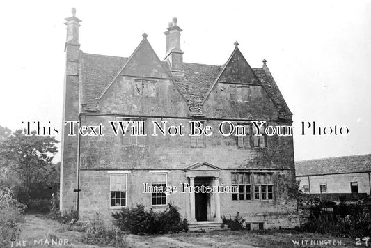 GL 1331 - The Manor, Withington, Gloucestershire c1927