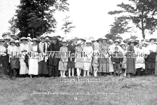 GL 1432 - Bourton Flower Show, Gloucestershire 1920