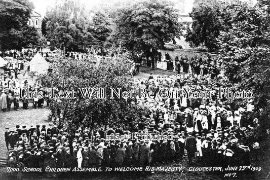GL 1519 - Royal Visit To Gloucester, Gloucestershire 1909