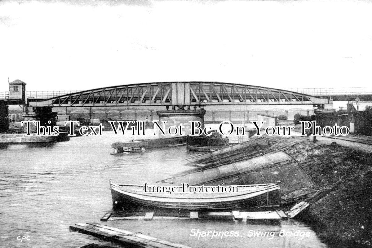 GL 1531 - Sharpness Swing Bridge, Gloucestershire