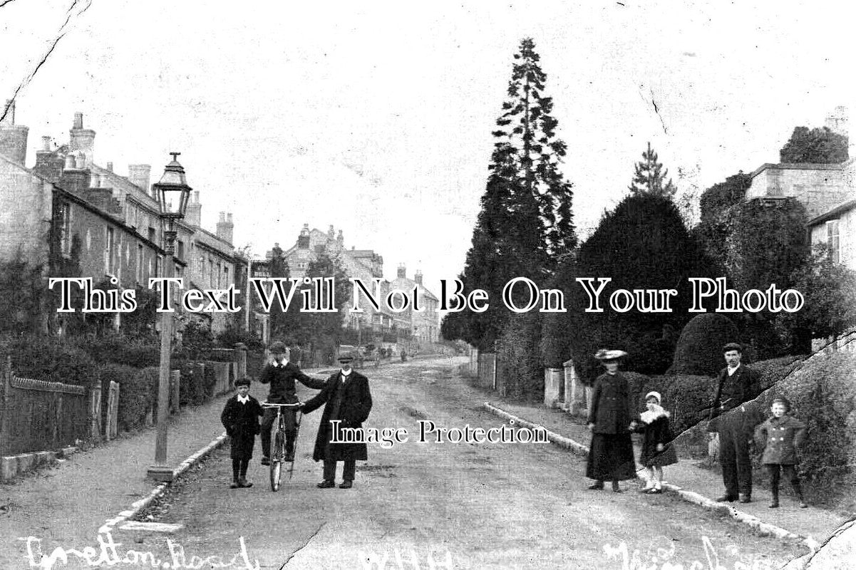 GL 1553 - Grettan Road, Winchrombe, Gloucestershire c1908