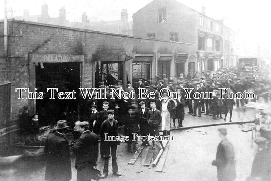 GL 1555 - Barton Street Fire, Gloucester, Gloucestershire 1904