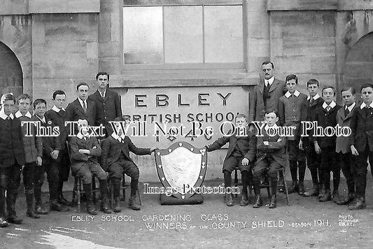 GL 1590 - Ebley School Gardening Class, Gloucestershire 1911