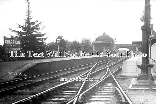 GL 1631 - Charfield For Wotton Under Edge Railway Station, Gloucestershire c1905
