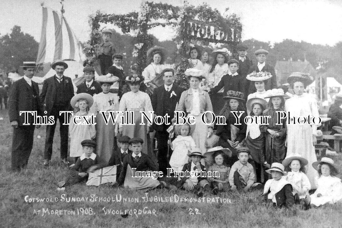 GL 1658 - Cotswold Sunday School Union, Gloucestershire 1908