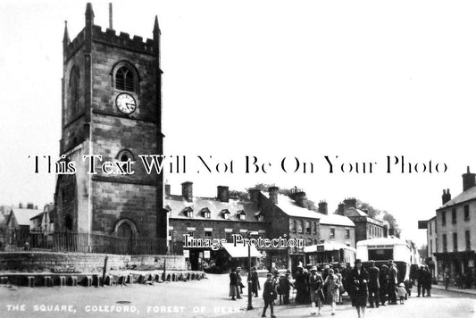 GL 1770 - The Square, Coleford, Forest Of Dean, Gloucestershire c1946