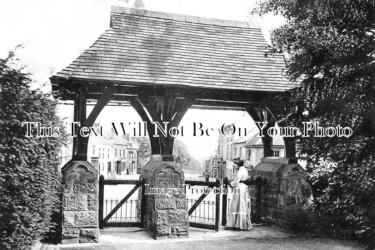GL 1784 - Lych Gate, Newnham On Severn, Gloucestershire c1908