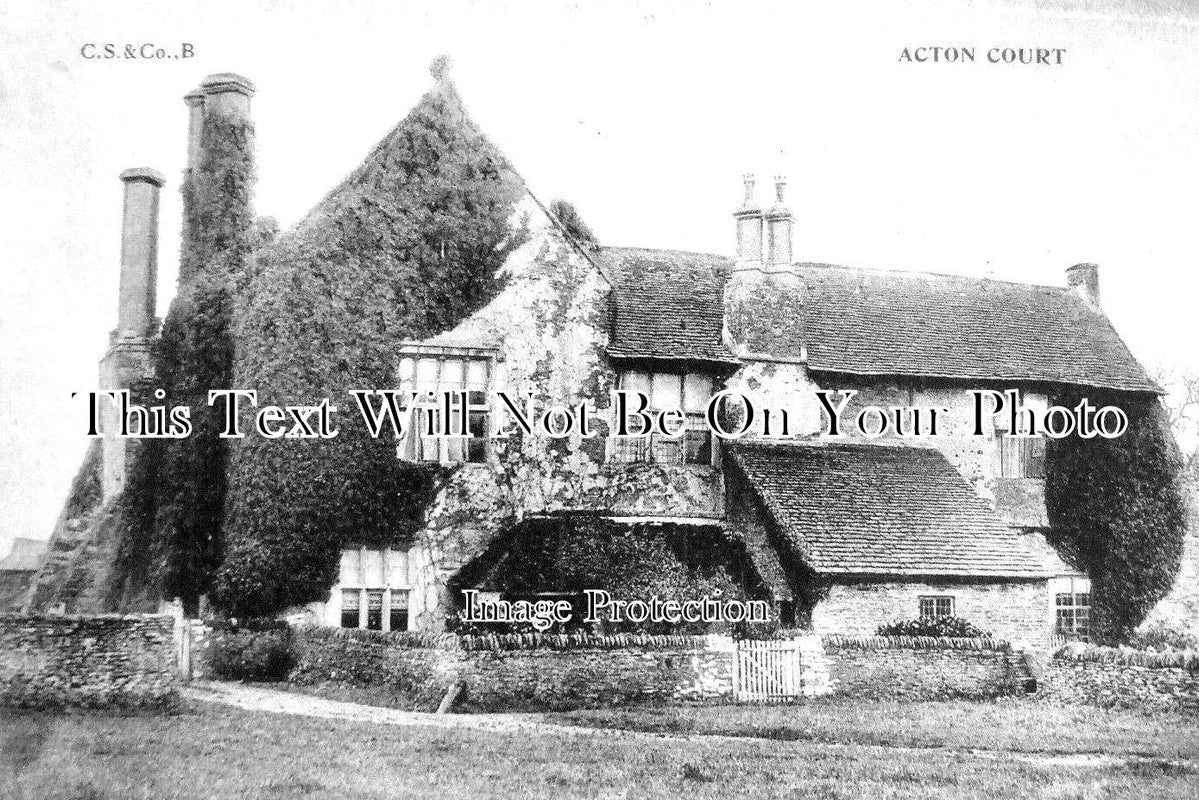 GL 1792 - Acton Court, Iron Acton, Gloucestershire c1905