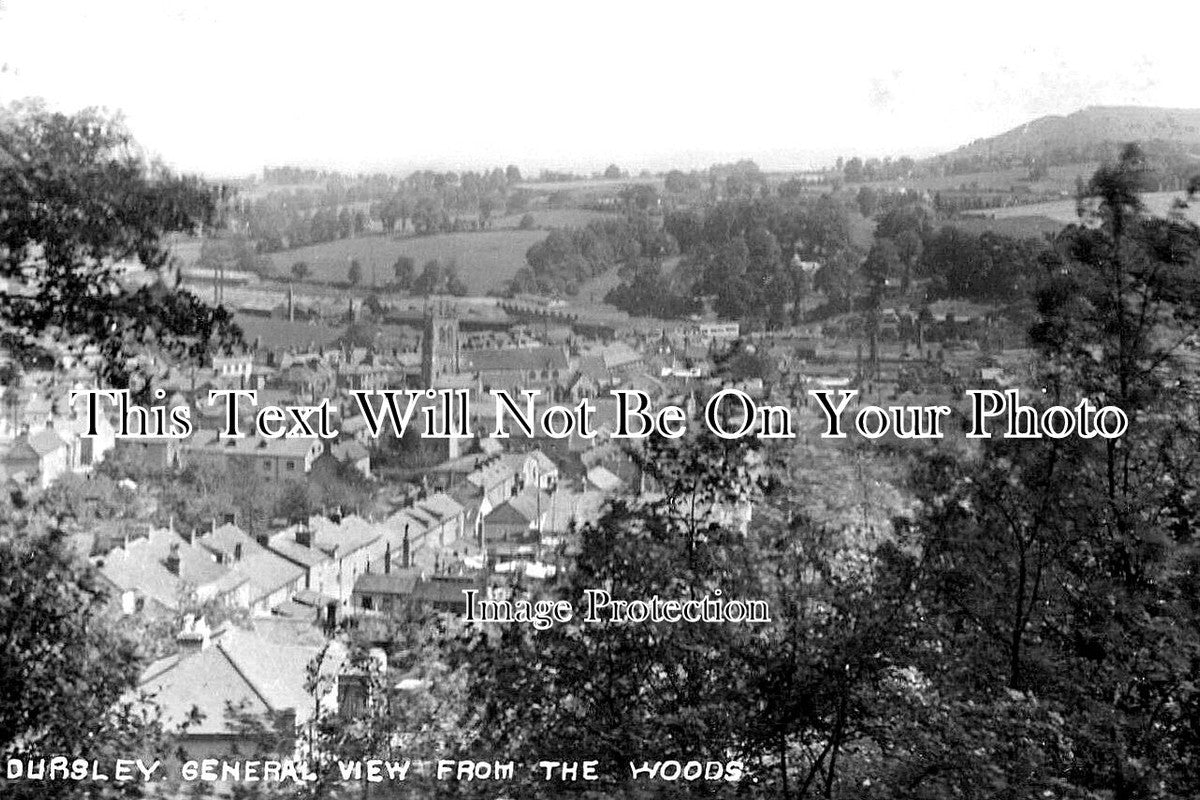 GL 1797 - Dursley From The Woods, Gloucestershire