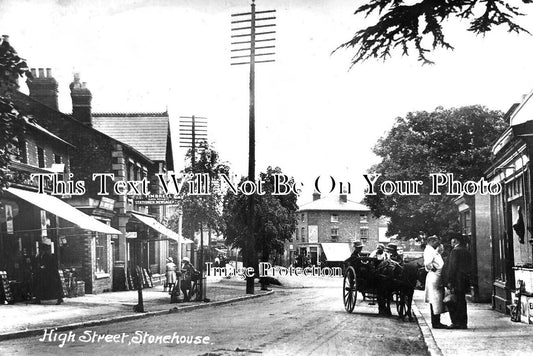 GL 1807 - High Street, Stonehouse, Gloucestershire c1926