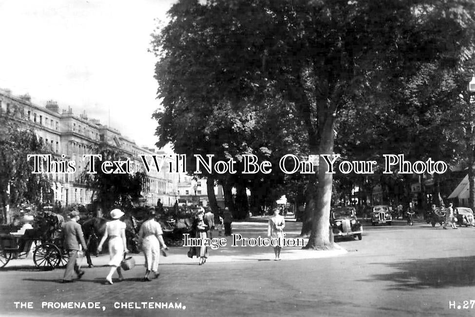 GL 1818 - The Promenade, Cheltenham, Gloucestershire c1948
