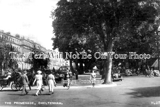 GL 1818 - The Promenade, Cheltenham, Gloucestershire c1948