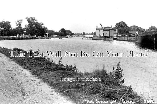 GL 1828 - The Canal Junction, Saul, Gloucestershire c1930